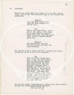 Dick Richards DEATH VALLEY Original screenplay for the 1982 film 1980 #147426