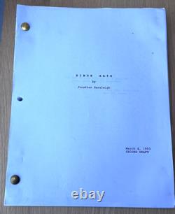 Die Hard 3 With A Vengeance Simon Says Movie Original Script Jonathan Hensleigh
