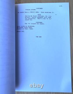 Die Hard 3 With A Vengeance Simon Says Movie Original Script Jonathan Hensleigh