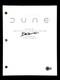 Director Denis Villeneuve Signed Dune Movie Script Autograph (a) Beckett Bas