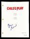 Director Don Mancini Autograph Signed Child's Play Movie Script Beckett Bas