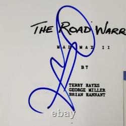 Director George Miller signed Mad Max II Full Movie Script (C) Beckett BAS COA