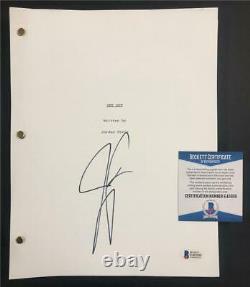 Director JORDAN PEELE signed GET OUT Full Movie Script (E) Beckett BAS COA