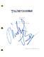 Director Michael Bay Signed Autograph Transformers Full Movie Script Screenplay