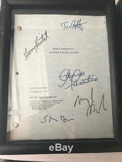 Director Quentin Tarantino and Cast Reservoir Dogs Signed Full Movie Script