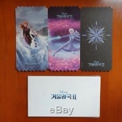 Disney Frozen2 Korea Mega Box Original Cinema Limited Movie Ticket Special Book
