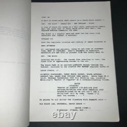 Disturbing Behavior 1998 Teen Sci Fi Thriller Movie Script David Nutter COA