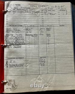 Do Not Disturb 1965 Movie Script With Signatures