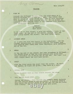Don Siegel TELEFON Original screenplay for the 1976 film #149181