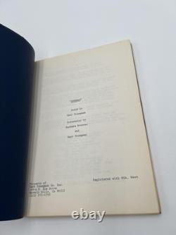 Doorman Original Movie Script Screenplay Gary Youngman Barbara Brenner WGA West