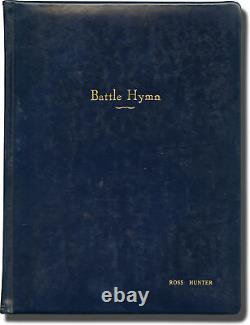 Douglas Sirk BATTLE HYMN Original screenplay for the 1957 film 1956 #142863