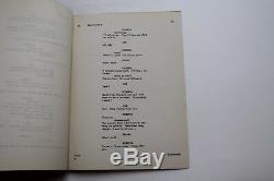 Dragnet 1957 Original TV Script Film Noir Season 8, Episode 8 The Big Doll