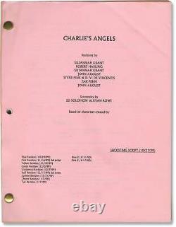 Drew Barrymore Cameron Diaz CHARLIE'S ANGELS Original screenplay for #158742