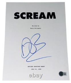 Drew Barrymore Signed Autograph Scream Full Movie Script Screenplay Beckett BAS