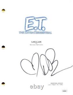 Drew Barrymore Signed Autograph Steven Spielberg ET Movie Script Screenplay JSA