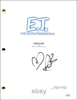 Drew Barrymore Signed Autograph Steven Spielberg ET Movie Script Screenplay JSA