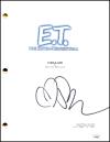 Drew Barrymore Signed Autograph Steven Spielberg Et Movie Script Screenplay Jsa