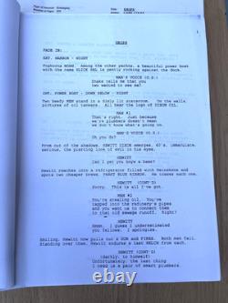 Drips Blake Snyder & Colby Carr Movie Original Spec Script Blank Check Writers