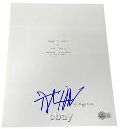 Dustin Hoffman Signed Autograph Kramer vs. Kramer Movie Script Screenplay BAS NY