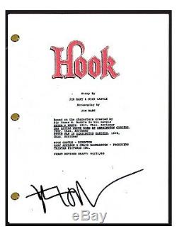 Dustin Hoffman Signed Autographed HOOK Movie Script Screenplay COA