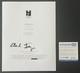 Edward Berger Signed Autograph Conclave Full Movie Script Withexact Proof & Coa