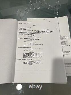 EDtv Original Script Screenplay McConaughey, Herrelson, Elfman 1999 Movie Prop
