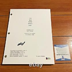 EKATERINA SAMSONOV SIGNED YOU WERE NEVER REALLY HERE SIGNED MOVIE SCRIPT with COA