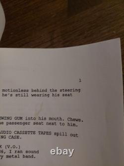 ELECTRIC JESUS Original Movie Script Screenplay Chris White 2018 WGA Registered