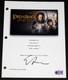 Elijah Wood Signed Lord Of The Rings Full Movie Script Autograph + Swau Coa
