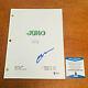 Ellen Page Signed Juno Full Movie Script Screenplay With Proof Beckett Bas Coa