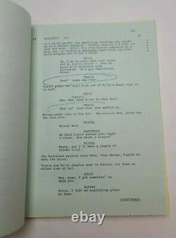 ELVIRA MISTRESS OF THE DARK / Sam Egan 1988 Screenplay, Cassandra Peterson film