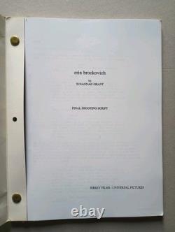ERIN BROCKOVICH Final Shooting Movie Script by Susannah Grant
