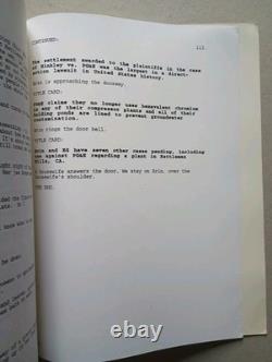 ERIN BROCKOVICH Final Shooting Movie Script by Susannah Grant