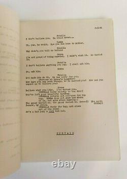 ESCAPE ME NEVER, Margaret Kennedy Broadway script used by Vanguard Films in 1944