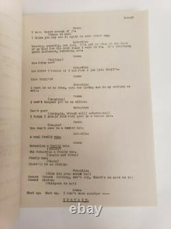 ESCAPE ME NEVER, Margaret Kennedy Broadway script used by Vanguard Films in 1944