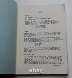 EVITA PERON / Ronald Harwood 1980 TV Movie Script Screenplay, Faye Dunaway