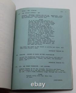 EVITA PERON / Ronald Harwood 1980 TV Movie Script Screenplay, Faye Dunaway