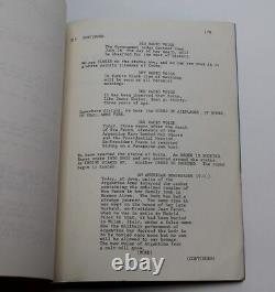 EVITA PERON / Ronald Harwood 1980 TV Movie Script Screenplay, Faye Dunaway