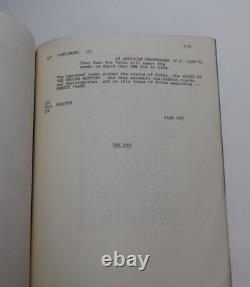 EVITA PERON / Ronald Harwood 1980 TV Movie Script Screenplay, Faye Dunaway