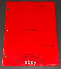 EXORCIST II The Heretic (7/26/76) Boorman 100p Blue & Pink Revised Draft +COA