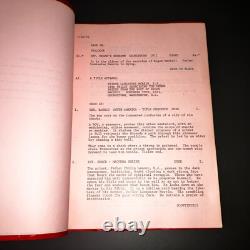 EXORCIST II The Heretic (7/26/76) Boorman 100p Blue & Pink Revised Draft +COA