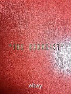 EXORCIST Original Screenplay Movie Script From 1972 By William Peter Blatty