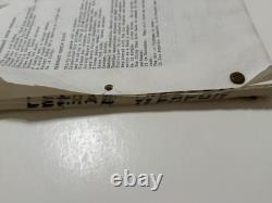 Early LETHAL WEAPON Movie Script 109pg Version Missing Cover