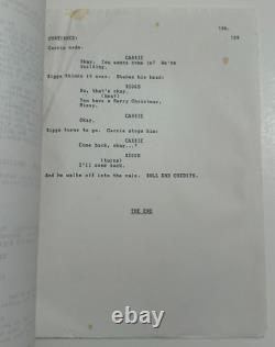 Early LETHAL WEAPON Movie Script 109pg Version Missing Cover