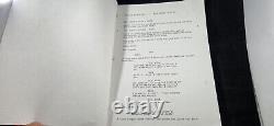Early Working Title Scary Movie Script Screenplay 2000 Horror Comedy Film