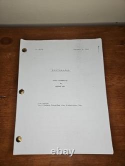 Earthquake (1974) Final Screenplay Feb 12 1974 George Fox Original Movie Script
