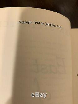 East Of Eden First Edition Book With Movie Promo James Dean John Steinbeck 1952