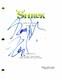 Eddie Murphy Signed Autograph Shrek Full Movie Script Snl, Coming 2 America