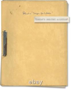 Edgar Rice Burroughs TARZAN'S GREATEST ADVENTURE Original screenplay #166267