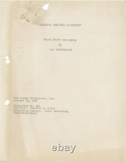 Edgar Rice Burroughs TARZAN'S GREATEST ADVENTURE Original screenplay #166267